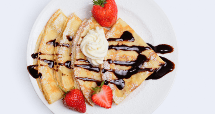 sweet crepes filling