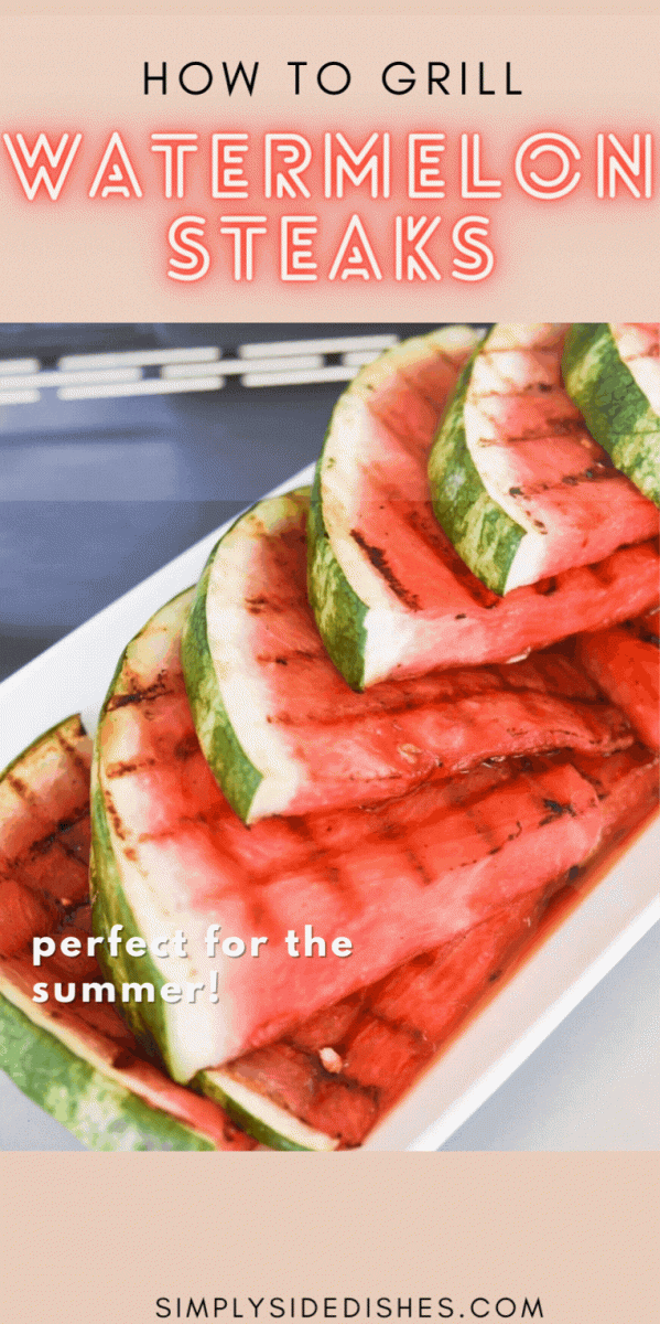 Freshly Grilled Watermelon is a unique and delicious snack that puts a twist on a classic summer fruit! Grilled Watermelon offers a sweet, salty, and smokey flavor that only leaves you wanting more. via @simplysidedishes89