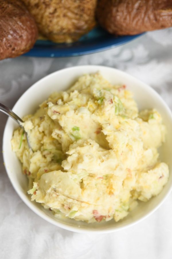 twice baked mashed potatoes