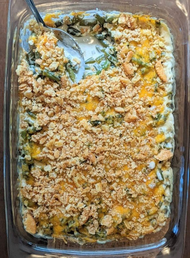Easy Green Bean Casserole with Sour Cream