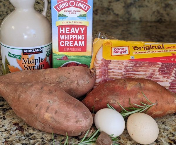 Savory Sweet Potato Casserole - Simply Side Dishes