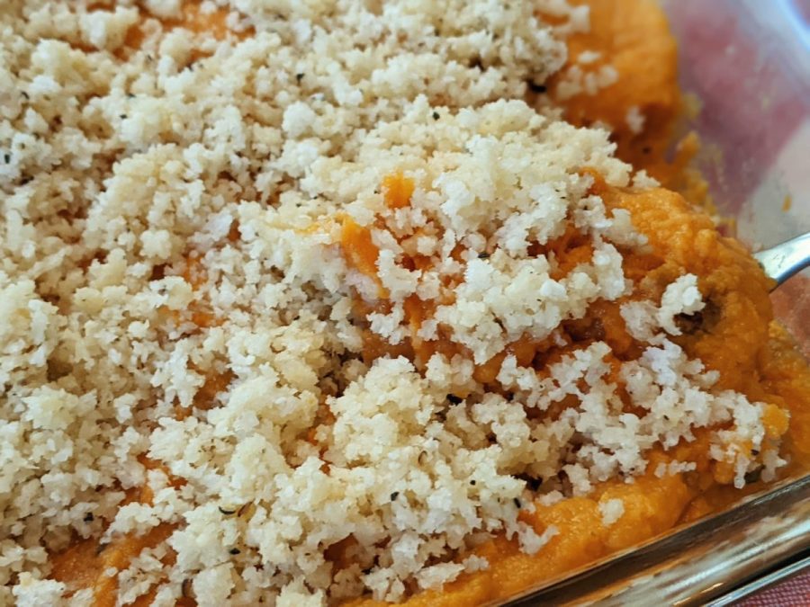 Savory Sweet Potato Casserole - Simply Side Dishes