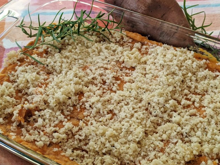 savory sweet potato casserole