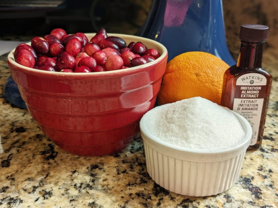 cranberry muffin ingredients