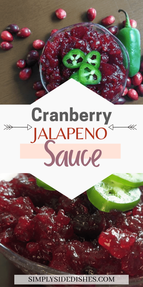Thanksgiving is coming up and that means cranberry sauce! This recipe is easy and flavorful. It only takes a few minutes to make and it's perfect for any Thanksgiving feast. Whether you're looking for a classic cranberry sauce or something with a little bit of spice, this recipe is sure to please. So get ready to impress your guests with this delicious jalapeno cranberry sauce! via @simplysidedishes89