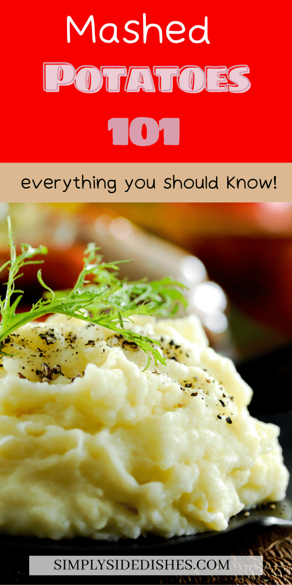 Mashed potatoes are a classic comfort food that has been enjoyed for centuries. Whether it's a side dish to accompany your favorite entrée or the main feature of your meal, mashed potatoes are a universally beloved starch. But what is it that makes mashed potatoes so special? In this guide, we'll explore the basics of making delicious mashed potatoes with step-by-step instructions and helpful tips. Welcome to Mashed Potatoes 101! via @simplysidedishes89
