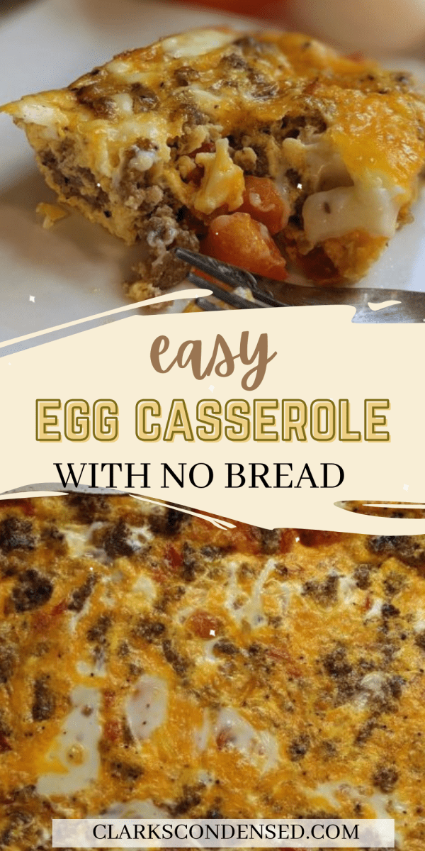 Whether you’re searching for a delicious, easy dish to whip up before church or looking to serve something special at an extended family gathering, this no-bread egg casserole is sure to be a hit! via @simplysidedishes89