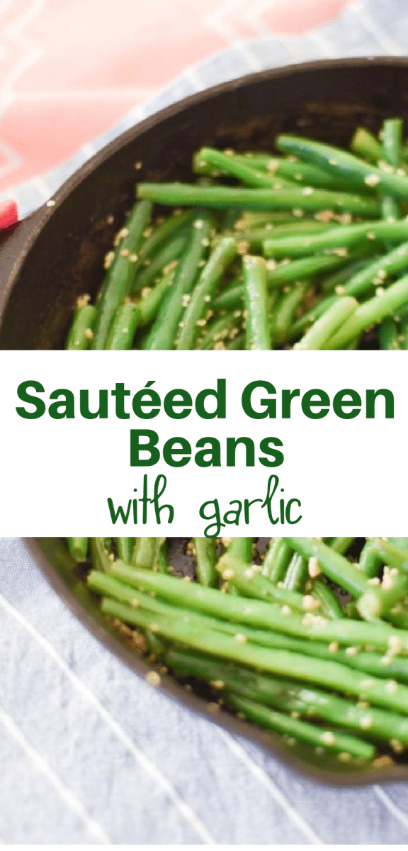 Sautéed Green Beans with Garlic via @simplysidedishes89
