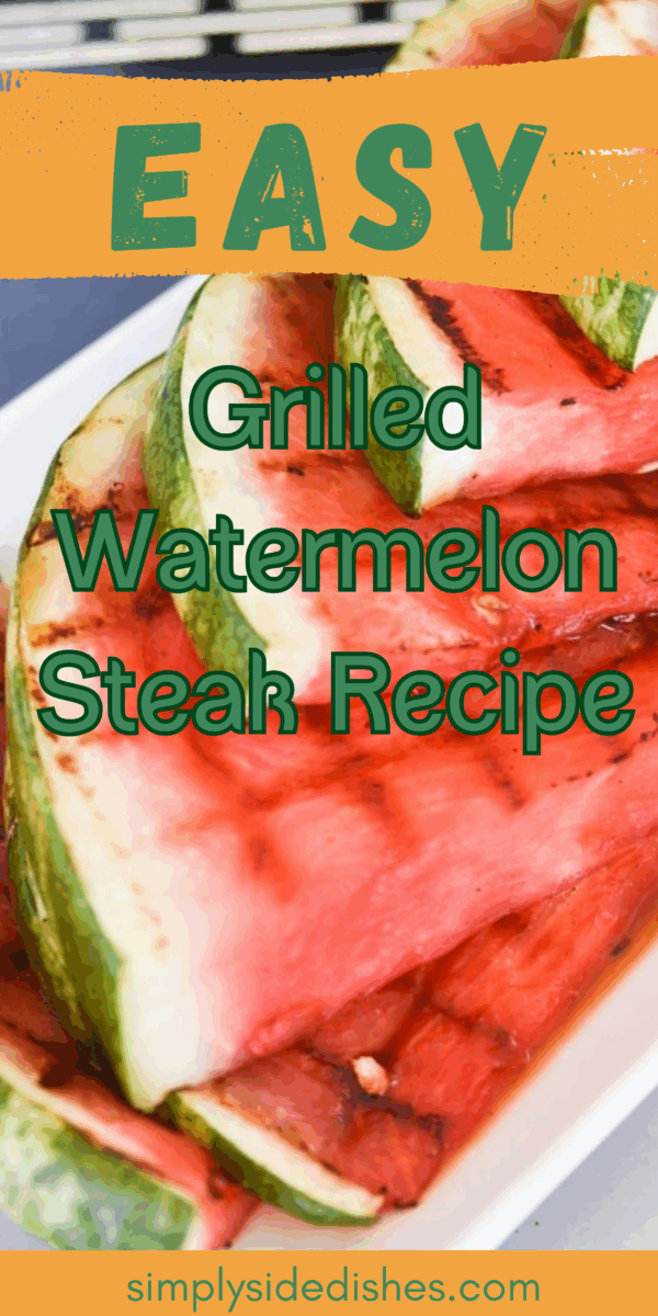 Freshly Grilled Watermelon is a unique and delicious snack that puts a twist on a classic summer fruit! Grilled Watermelon offers a sweet, salty, and smokey flavor that only leaves you wanting more. via @simplysidedishes89