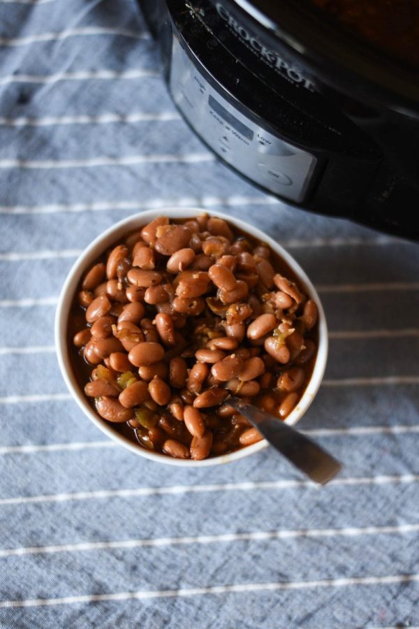 corck pot pinto beans