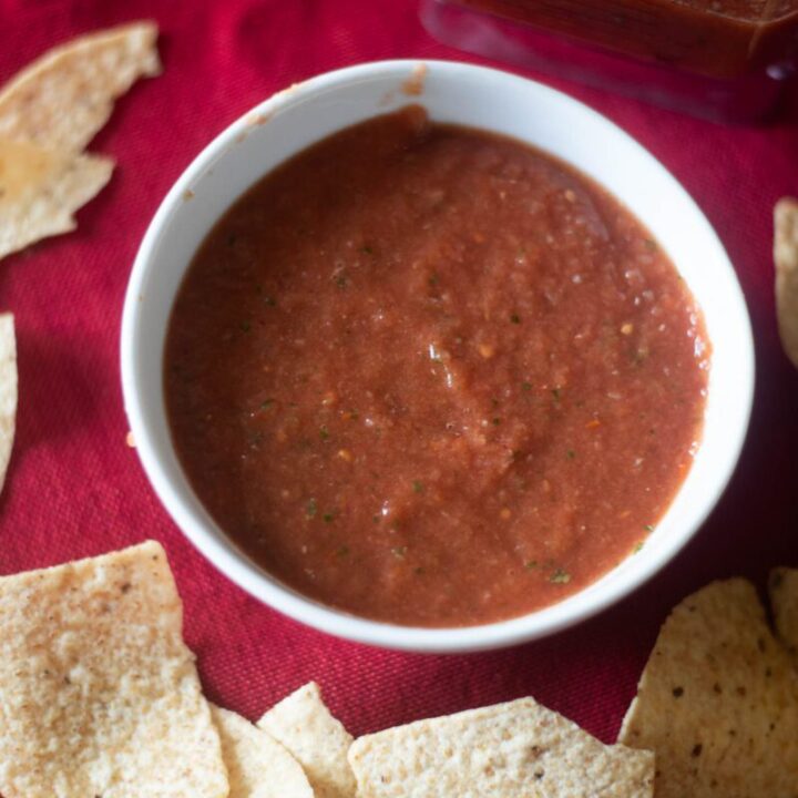 fresh blender salsa