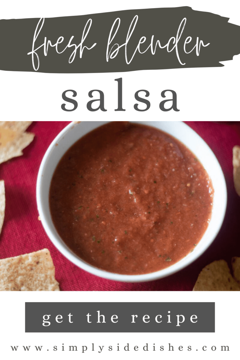 fresh blender salsa via @simplysidedishes89