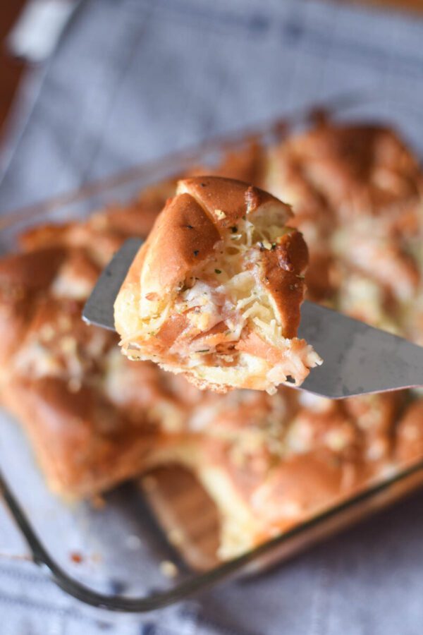 hawaiian roll garlic bread