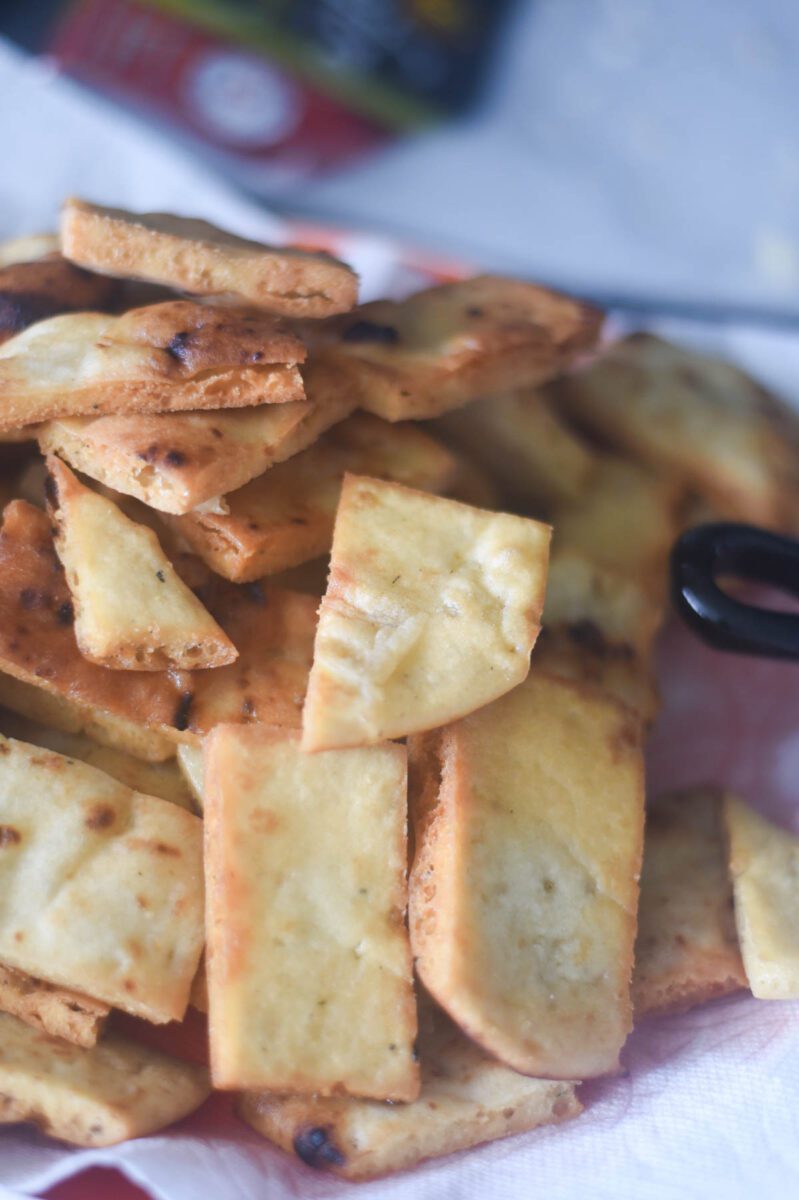 fried naan bread