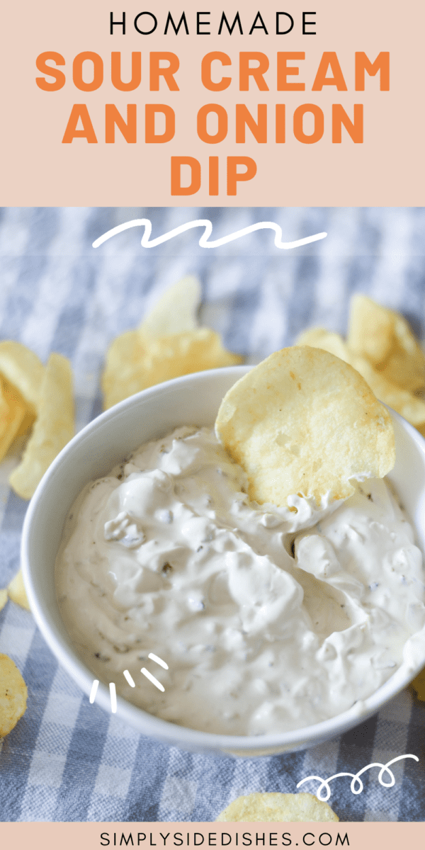 Homemade Sour Cream and Onion Dip via @simplysidedishes89